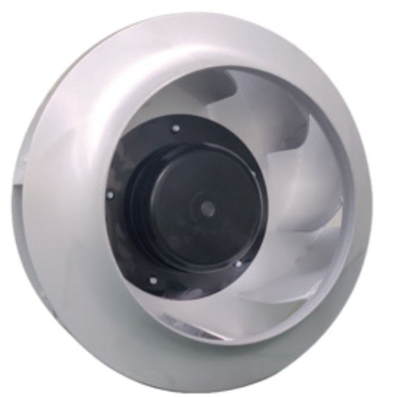 B3P250-EC102-001 EC Backward Industrial Smoke Exhaust Blower Fan Large Capacity Low Noise Backward Curved Steam Boiler Blower